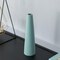 Uniquewise 8 Inch Contemporary Ceramic Cone Shape Table Vase Modern Pastel Colored Flower Holder, Green QI004359.GN - alternate 3